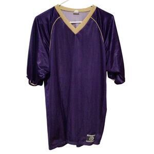 OT Sports UW Washington Huskies Purple Mesh Jersey Size Medium NCAA Fan Shirt